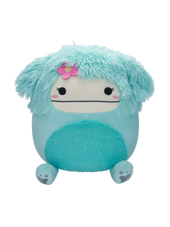 Squishmallows Joelle Bigfoot cu Floare, 30 cm