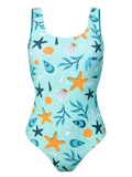 Costum de Baie Vesel Întreg Damă Scoici