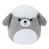 Squishmallows Arnold, Câinele Ciobănesc Gri și Alb, 13 cm