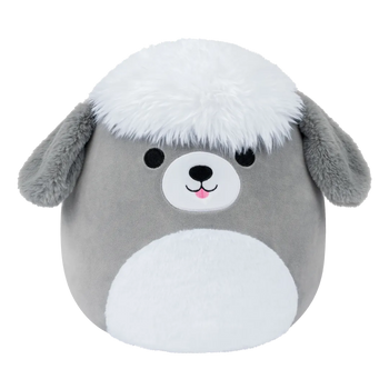 Squishmallows Arnold, Câinele Ciobănesc Gri și Alb, 13 cm
