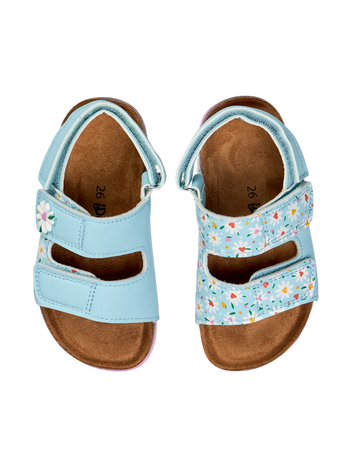 Kids' Cork Sandals Hearts & Daisies