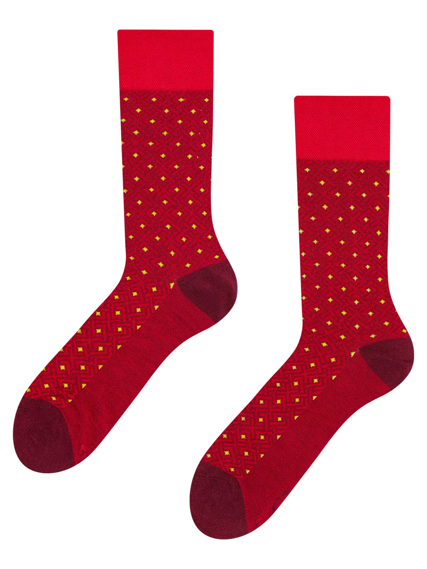 dark-red-yellow-jacquard-socks-ec/eca657ebbc685648c0d15d27ee3b5ac3c2213477