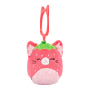Squishmallows Breloc Olma, Pisica Căpșune, 9 cm