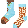 Șosete pentru copii antiderapante: Girafă adorabilă