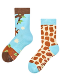Șosete pentru copii antiderapante: Girafă adorabilă