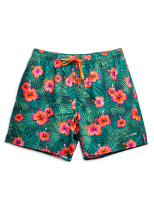 Șort Vesel de Baie Bărbați Hibiscus
