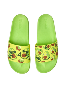 Papuci Veseli Avocado Pixelat
