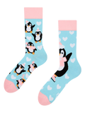 Șosete Vesele Pinguin la Patinaj