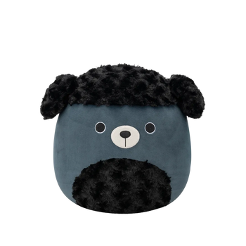 Squishmallows Jettward, Pudelul Negru Pufos, 30 cm