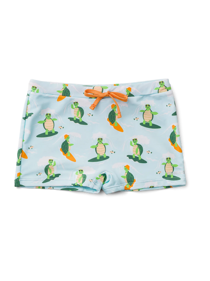 kids-elastic-swim-shorts-turtle-the-surfer-d9/d900bd04bd93813a18cb1274422d55556ada5721