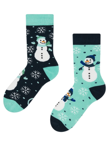 Șosete Vesele Călduroase pentru Copii Om de Zăpadă Vesel