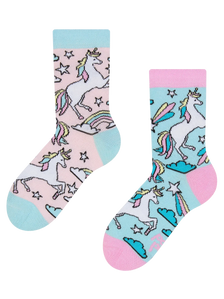 Șosete Vesele pentru Copii Unicorn și Curcubeu
