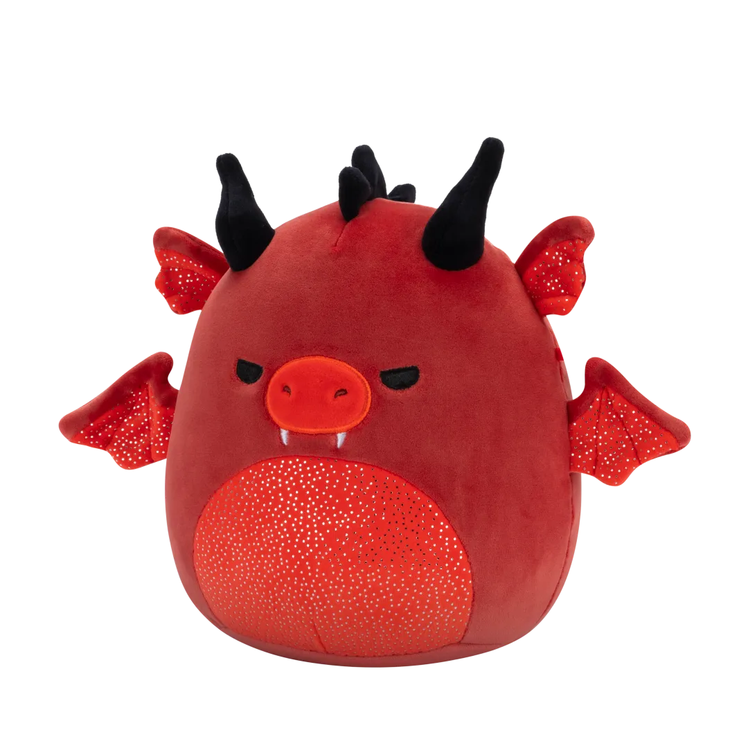 Squishmallows Salami, Dragonul Roșu cu Ochi Furioși și Burtică