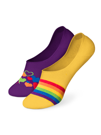 Tălpici Veseli Dragoste Multicoloră