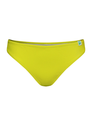 Bikini Partea Inferioară Verde Limetă