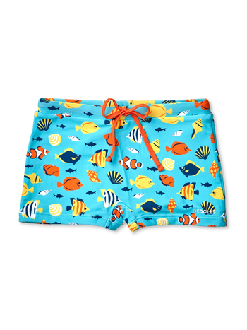 Șort de Baie Elastic Vesel pentru Copii Lumea Marină