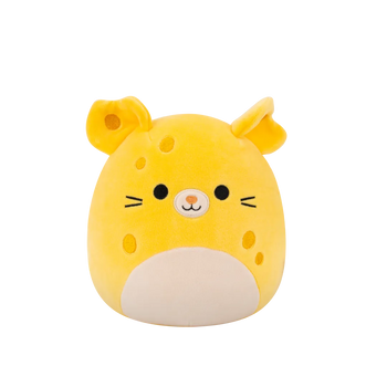 Squishmallows Amelia, Șoricel cu brânză galbenă, 35 cm
