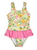 Costum de baie Vesel Fete Grădină cu flori