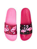 Papuci Veseli pentru Copii Flamingo și Inimioare