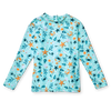 Tricou de Înot cu Protecție UV pentru Copii Scoici