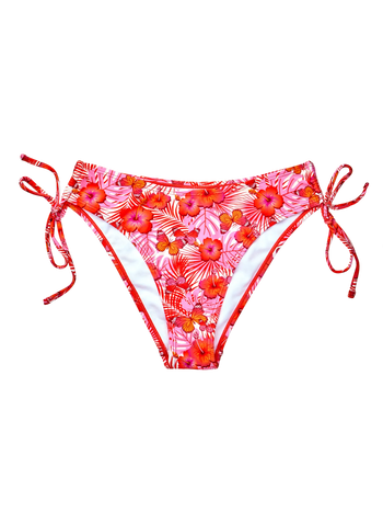 Slip Bikini Reglabil Hibiscus