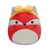 Squishmallows Fifi Vulpea Roz cu Bentiță Galbenă, 20 cm