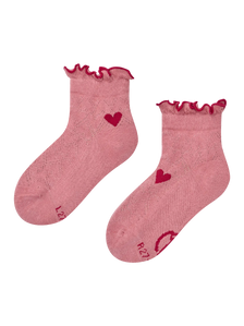 Șosete Cutecore pentru Fete Inimi roșii