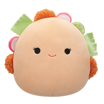 Squishmallows Amberjack, Taco de pește, 20 cm