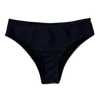 Bikini cu talie medie Negru Intens