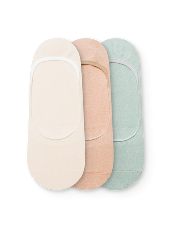 Set 3 Perechi de Tălpici Clasici Bej Nisipiu