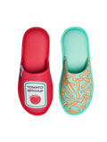 Papuci de Casă Veseli Cartofi Prăjiți cu Ketchup