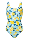 Costum de Baie Vesel Întreg Damă Lămâi de Vară
