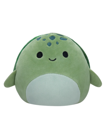 Squishmallows 2în1 Odile Foca Gri și Cole Țestoasa, 13 cm