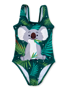 Costum de baie Vesel Fete Koala & Frunze