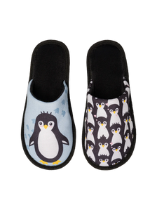Papuci de Casă Veseli Pinguin de Iarnă