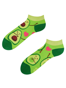 Șosete Vesele sub Gleznă Dragoste pentru Avocado
