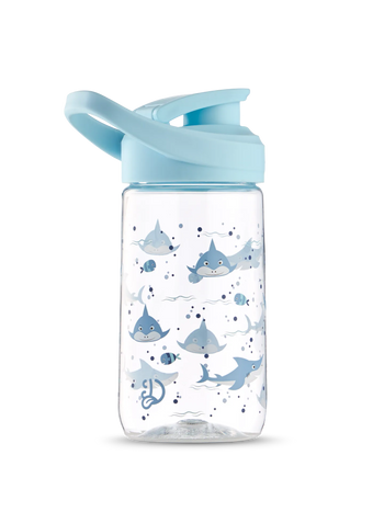Sticla pentru apă Veselă Rechin Gri 470ml