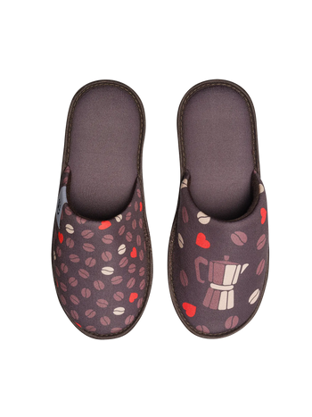 Papuci de Casă Veseli Iubire pentru Cafea