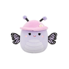 Squishmallows Bibiana, Fluturele Monarh Mov Lavandă, cu Pălărie și Floare, 20 cm