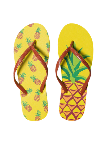 Șlapi Veseli Ananas Proaspăt