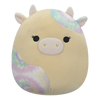 Squishmallows Rina, Vaca Galbenă cu Pete Tie Dye, 20 cm