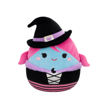 Squishmallows Frances - Vrăjitoarea Albăstruie cu Părul Roz, 20 cm