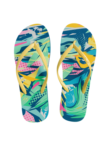 Șlapi Veseli Pop Art