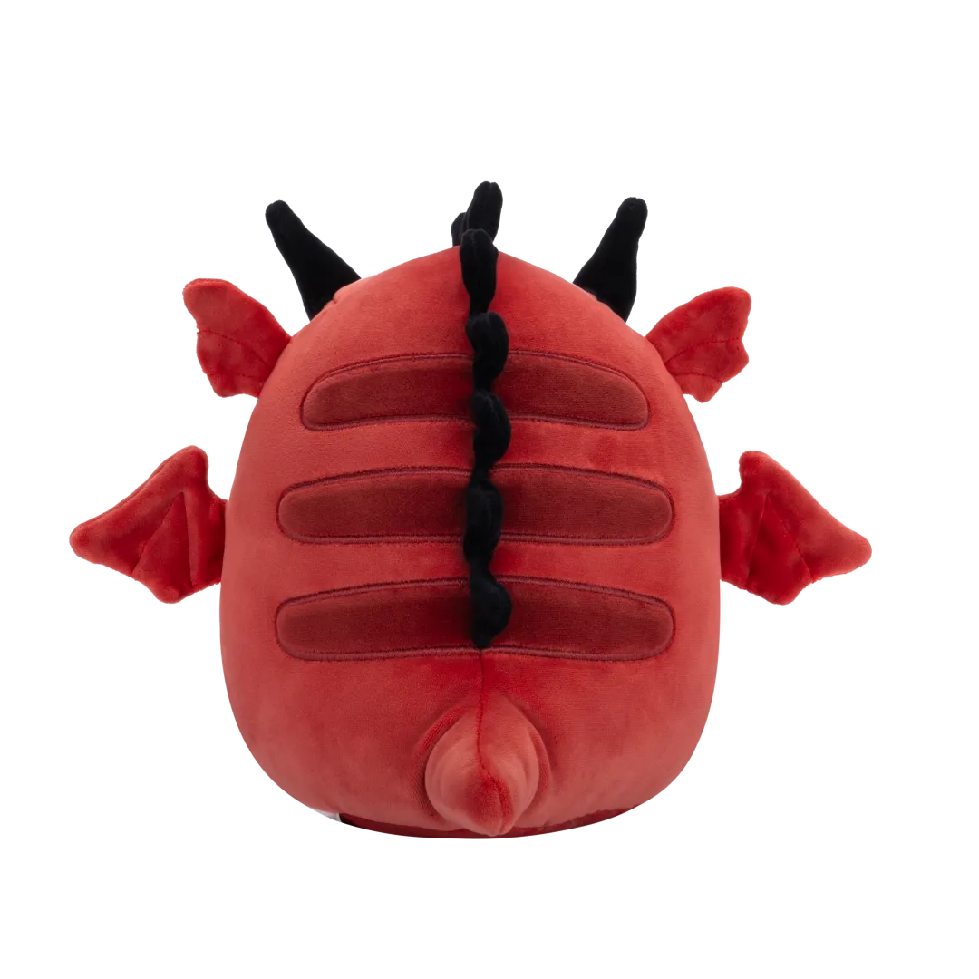 Squishmallows Salami, Dragonul Roșu cu Ochi Furioși și Burtică
