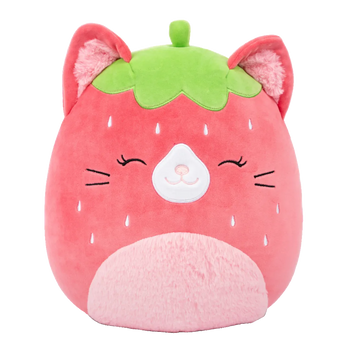 Squishmallows Olma, Pisica Căpșune, 13 cm