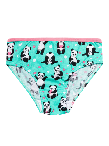 Chiloți Veseli Fete Panda și Inimioare