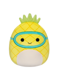 Squishmallows Maui, Ananasul cu Mască de Scafandru, 20 cm