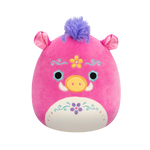 Squishmallows Horacio, Mistrețul Roz Machiat pentru Día de los Muertos, 20 cm