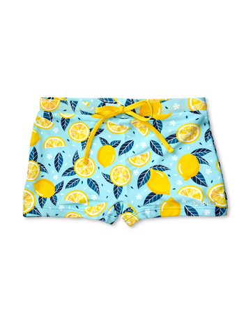 Șort de Baie Elastic Vesel pentru Copii Lămâi de Vară