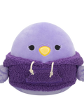 Squishmallows Anoushka Papagalul cu Hanorac din Lână, 20 cm